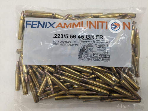 .223 Remington/5.56mm 45gr Frangible (250 ct.)