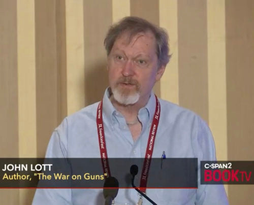 John Lott Speaks on Gun Control Myths During FreedomFest