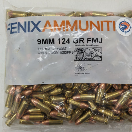 9mm 124 Grain Ammo