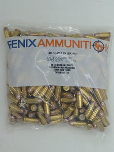.40 S&W 115gr Frangible (250 ct.)