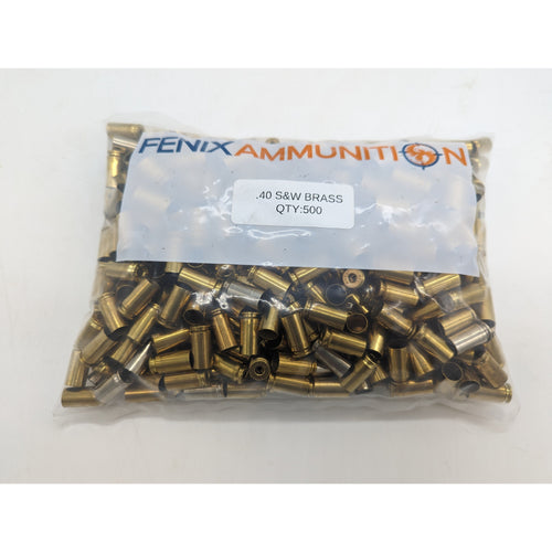 *THIS IS NOT LOADED AMMO* .40 S&W Processed Brass